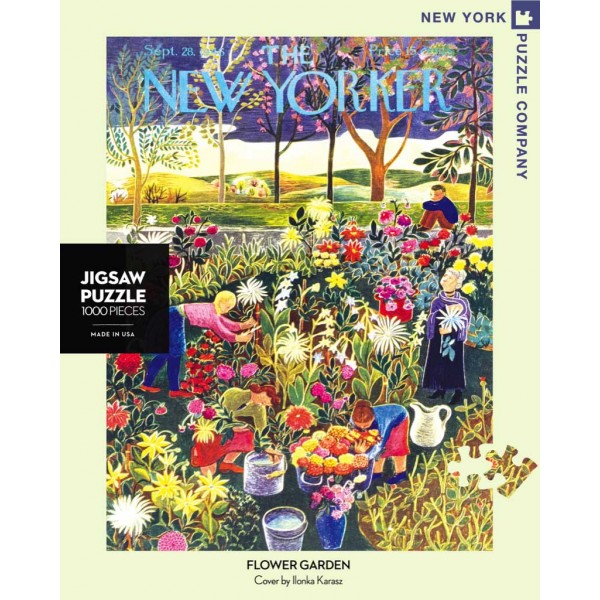 Ogród pełen kwiatów ( 1000el.) - Sklep Art Puzzle
